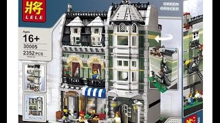 Lepin/LELE Green Grocer REVIEW (Lego Replica)