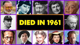 In Remembrance of 1961: Honoring the Icons We Lost | Legacy Memoriam