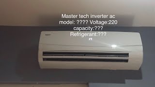 Mastertech air conditioner