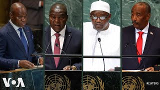 LIVE — Gabon, Central Africa Republic, other leaders address 79th UNGA session