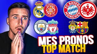 PRONOSTICS FOOT EUROPE ! Real Madrid - Girona, City - Liverpool, Las Palmas - Barcelone ...