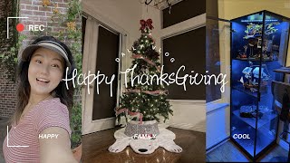 感恩节大家都在做什么呢｜和家人好好吃饭吧｜探店BCD｜乐高展示柜GET｜ThanksGiving RESET VLOG ★ grocery shopping