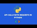 🤖 How to make API calls using requests library in Python