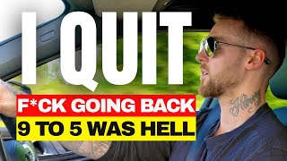 I Will NEVER Go Back To A JOB (Self Employment VS Employment)