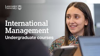 International Management at Lancaster University