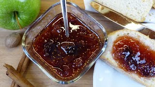 Feigenmarmelade Rezept aus frischen Feigen und grünem Apfel | Marmelade Konfitüre selber machen