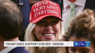 Fallout between President Donald Trump, Congresswoman Marjorie Taylor Greene unfolds on social media