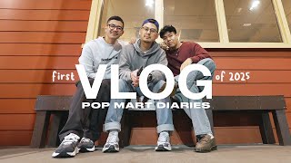 First Vlog of 2025 | Spend New Years With Pop Mart Zaddies