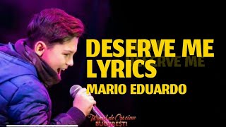 MARIO EDUARDO - Deserve me (Official Video) by Tom