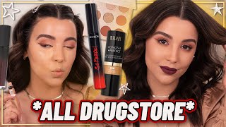 DRUGSTORE FALL GLAM MAKEUP LOOK using affordable products! *Quick and Easy Fall Makeup Tutorial*