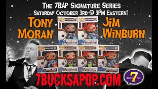 Halloween Autographed Funko Pops!  Jim Winburn & Tony Moran- 7BAP Signature Series! Michael Myers!