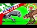 Green Screen Jurassic World T Rex vs Indominus Rex - Footage PixelBoomCG