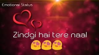 Zindagi Tere Naal Lyrics (Khan Saab) whatsapp status video Lyrics | Latest Punjabi | Sad Song 2018