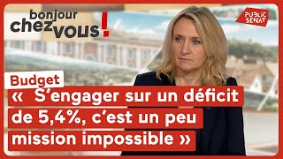 Stéphanie Villers : « S’engager sur un déficit de 5,4%, c’est un peu mission impossible »