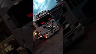 Scania at night #viralshort #viralvideo #traveling #driver #truckdriving #automobile #travel