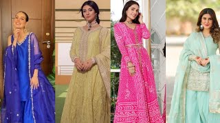 pakistani celebrities eid dresses