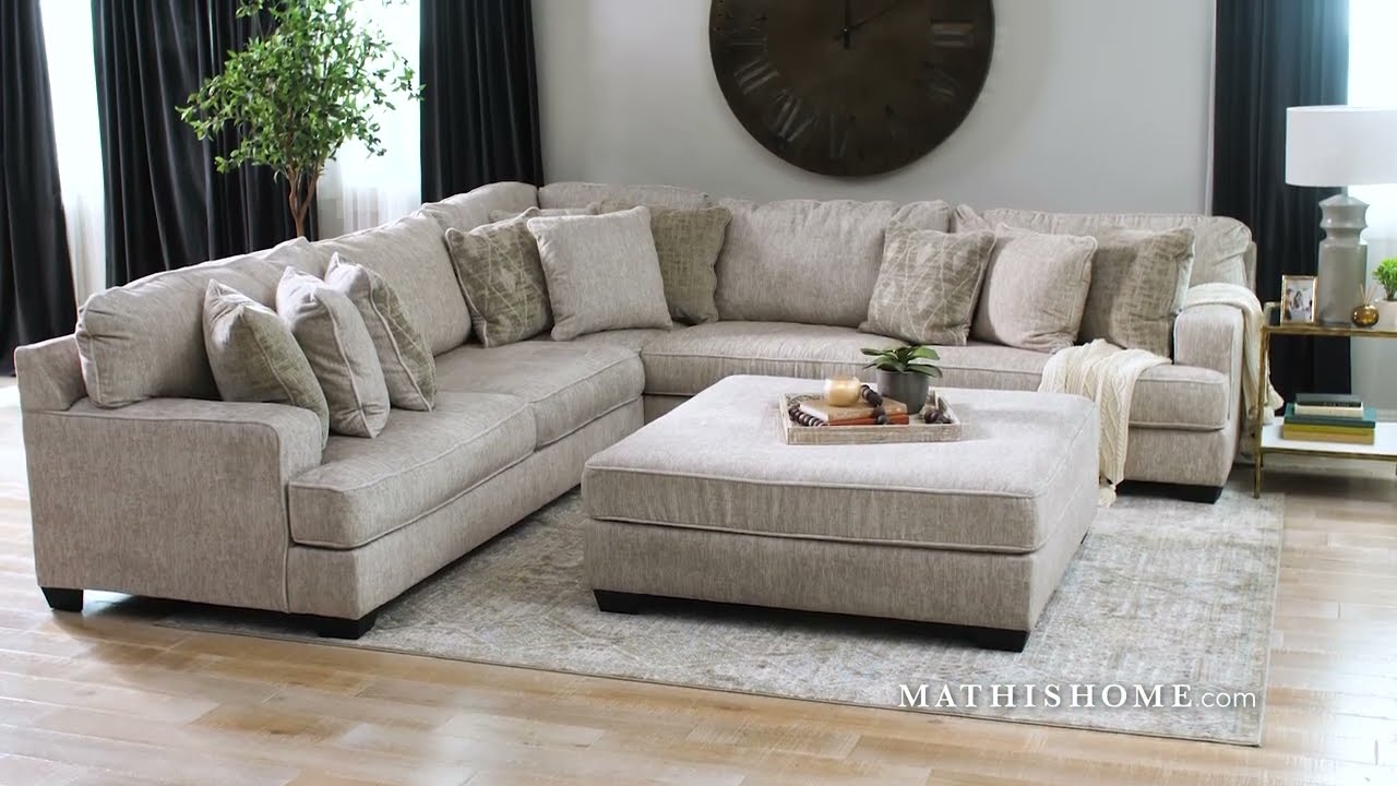 Rawcliffe 3-Piece Sectional - YouTube