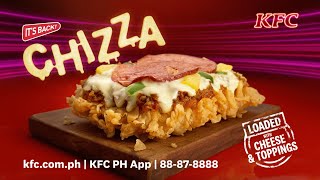 KFC Chizza is back! #YasssKFCChizza