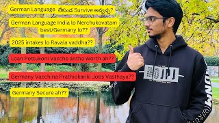 FAQs Germany lo Jobs Vasthaya, Loan Petti Ravadam Worth ah kaadha??,Masters EASY??//TOUGH??#masters