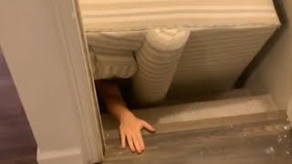 Woman Trapped Under Couch for 2 Hours