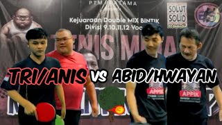 TRI/ANIS (Bolam) vs ABID/HWAYAN (APPIK) 🏓🏓 8 Besar Mix Bintikers Cup