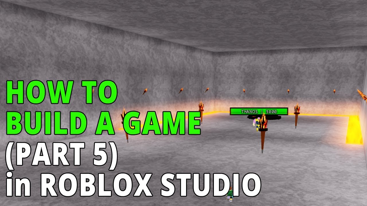 Roblox Studio Tutorial - How To Build A Game In Roblox (Part 5 For ...