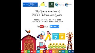 Webinar "The Farm in action of2030 Children and Youth" - Part 1