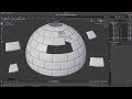 Blender 2.80 Tutorial: How To Duplicate Or Spin Objects Edges Faces And Vertices In A Circle.
