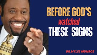 8 SIGNS GOD IS TELLING YOU TO WAIT SOMEONE | myles munroe motivation | #mylesmunroewisdom