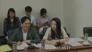 [立院搞什麼 精華版] 民眾黨立委高虹安再度重申 民眾黨並無聲援國民黨抗爭行為