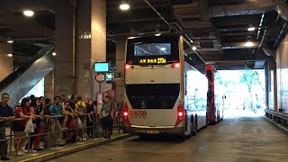 [沙廠上水歐五金𨋢頂閘 | 無鐵路服務] Hong Kong Bus 九龍巴士 KMB 270A 尖東麼地道 - 上水 @ S-74X ATENU1035 UC6645 全程 無剪輯