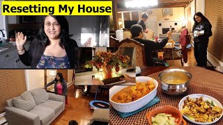 Resetting My House | 1st Weekend Of 2025 | Full Day Vlog | Simple Living Wise Thinking