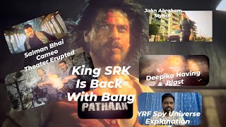 Pathan Movie Theater Response || Prasads Hyderabad || King SRK is Back #vlog #sharukhkhan