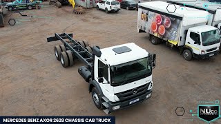 MERCEDES BENZ AXOR 2628 CHASSIS CAB TRUCK | NUco Auctioneers