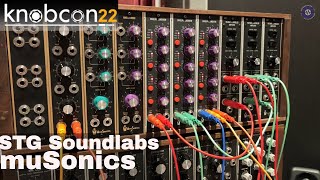 Knobcon 22:  STG Soundlabs muSonics and MooSonics and 902 VCA