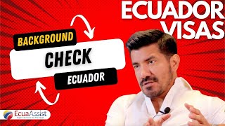 Uncovering the Answer: Can a Criminal Record Stop Your Immigration to Ecuador?