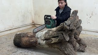 Cheap Wood Processing - 18 Year Old Girl's Recycled Wood And Tree Trunk Furniture Ideas Surprise You