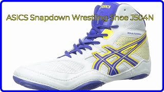 REVIEW (2025): ASICS Snapdown Wrestling Shoe J504N. ESSENTIAL details.