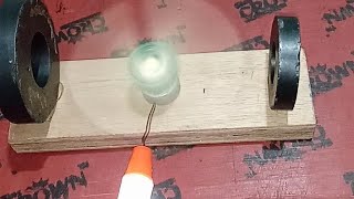 free energy make with magnet and dc motor | magnetic energy