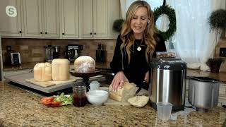 Oster 2-lb Stainless Steel Breadmaker on QVC