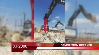 XP2000 - PROMOVE DEMOLITION - XPseries - Demolition Breaker in Action