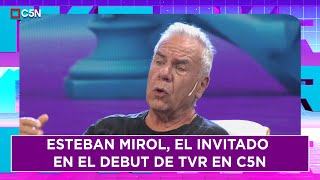 ESTEBAN MIROL, en TVR:  \