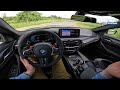 820HP BMW M5 CS G-Power  REVIEW on AUTOBAHN [NO SPEED LIMIT]
