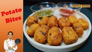 Potato Bites | Leftover Upma Recipe | Cheesy Potato Bites | Diwali Special Snack Rachna's Kitchen