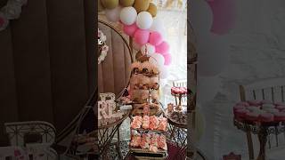 بوفي الزيادة دخلو تاخدو افكار كفاش تصوبو بوفي buffet de naissance pour fille