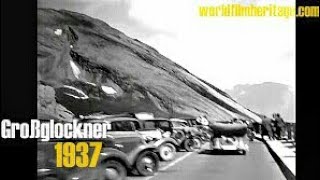 1937 - Autofahrt  Großglockner -  Hochalpen - Österreich - Austria - Alps - car ride