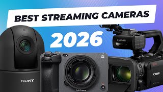 Best Live Streaming Cameras in 2026 | PTZ, Mirrorless, & Camcorders |