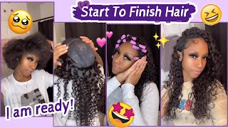 💁HOW TO DO A QUICK WEAVE W/ LEAVE OUT | HUMAN VIRGIN HAIR | BEAUTY ON BUDGET FT.#ULAHAIR