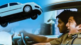 Allu Arjun Is Driving The Car On The Building And Rajendra Prasad Shocked Scene | @mastcinemalumama