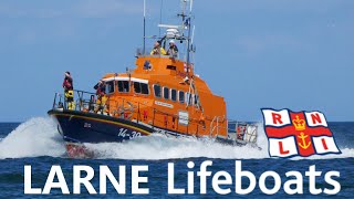 Larne Lifeboat in Action - 4k